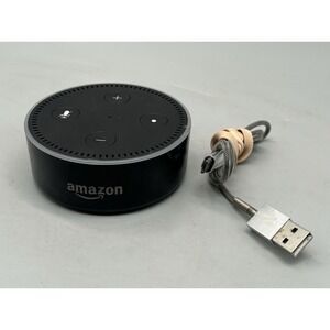 Amazon Echo Dot Black (2nd Gen) Smart Speaker RS03QR - Tested